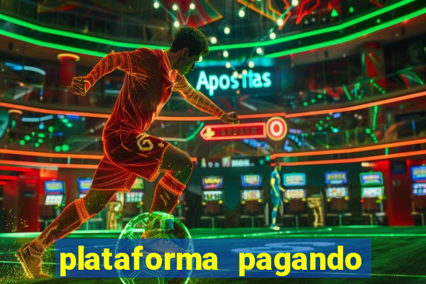 plataforma pagando no cadastro